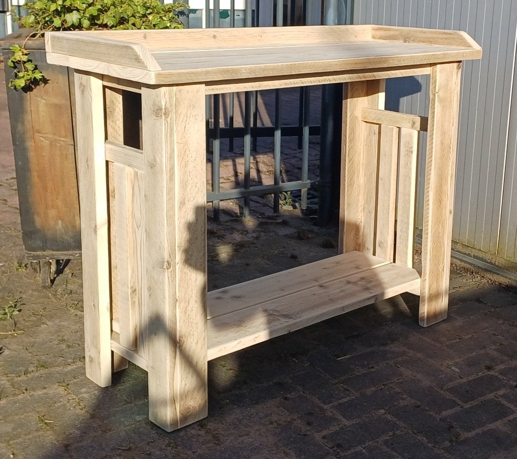 Oppottafel plantentafel sidetable uitstaltafel tuintafel, Ophalen, Nieuw