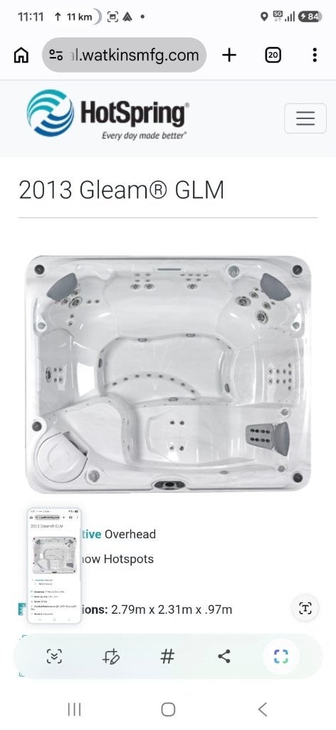 Jacuzzi - Spa - Hottub, 7 pers uitst onderhouden model 2013, Ophalen, Gebruikt, Trap, Vast