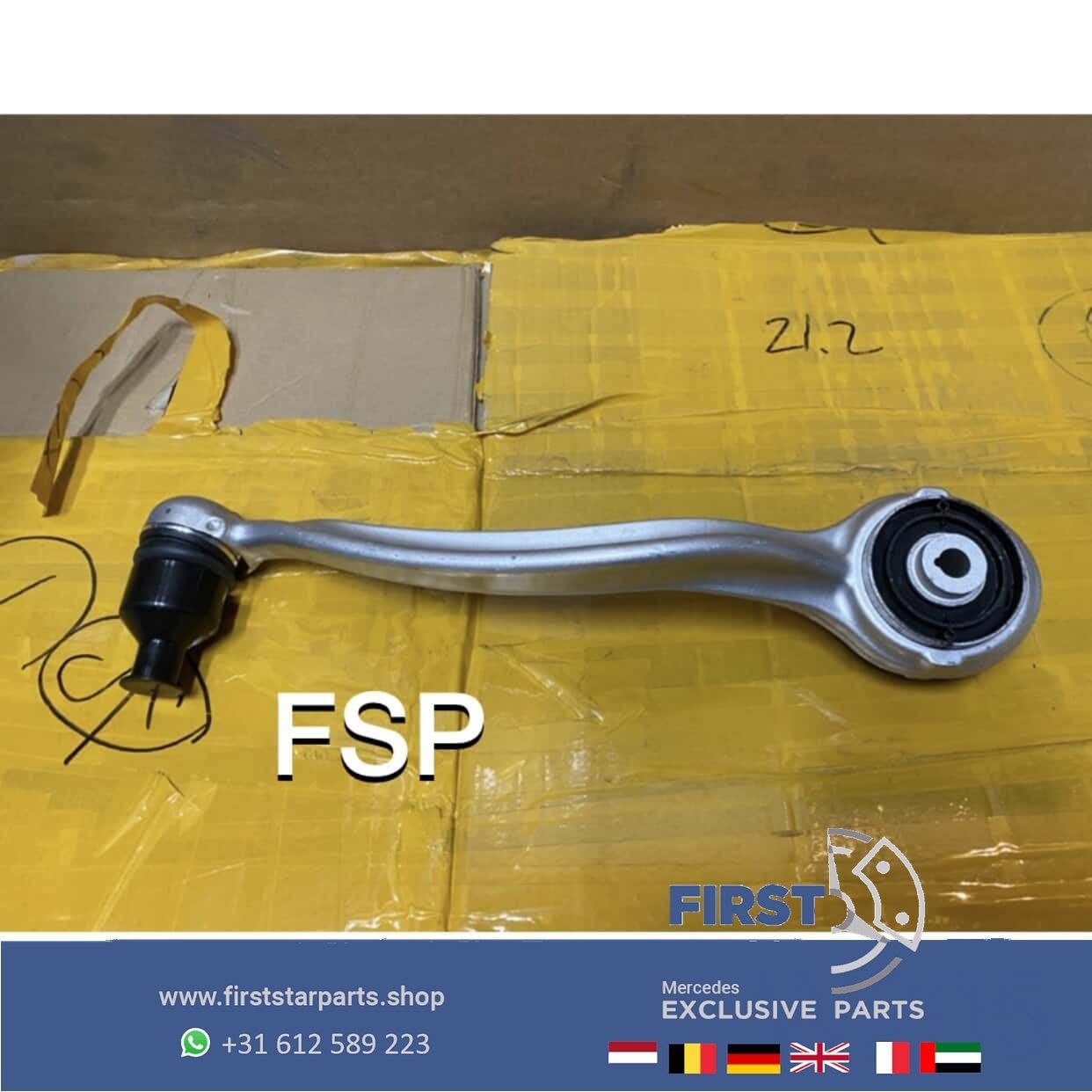 W205 draagarm 20501RE Mercedes C Klasse 2014-2020 onderstel, Auto-onderdelen, Gebruikt, -, Ophalen of Verzenden, -