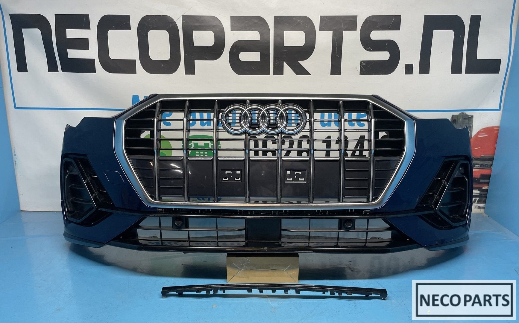 VOORBUMPER AUDI Q3 83A F3 S-LINE SLINE BUMPER ORIGINEEL, Gebruikt, -, -, Bumper