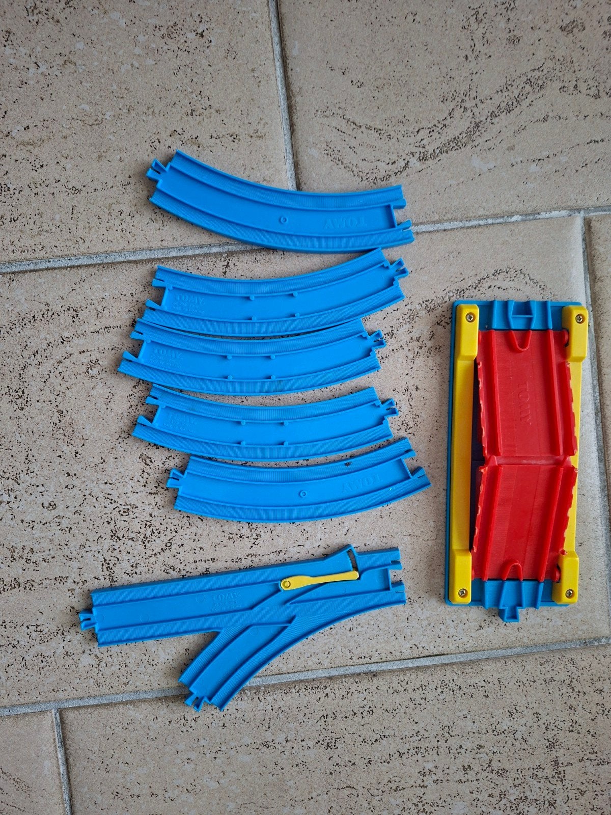 Tomy treinbaan rails en wissel - Gebruikt, Ophalen, Gebruikt, Jongen of Meisje