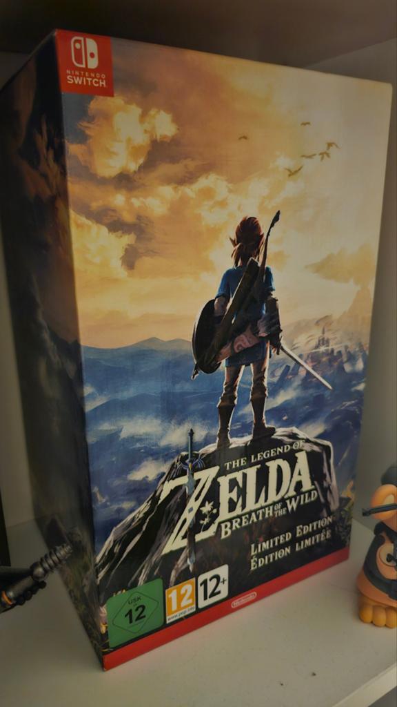 The Legend of Zelda Breath of the Wild Limited Edition, Ophalen of Verzenden