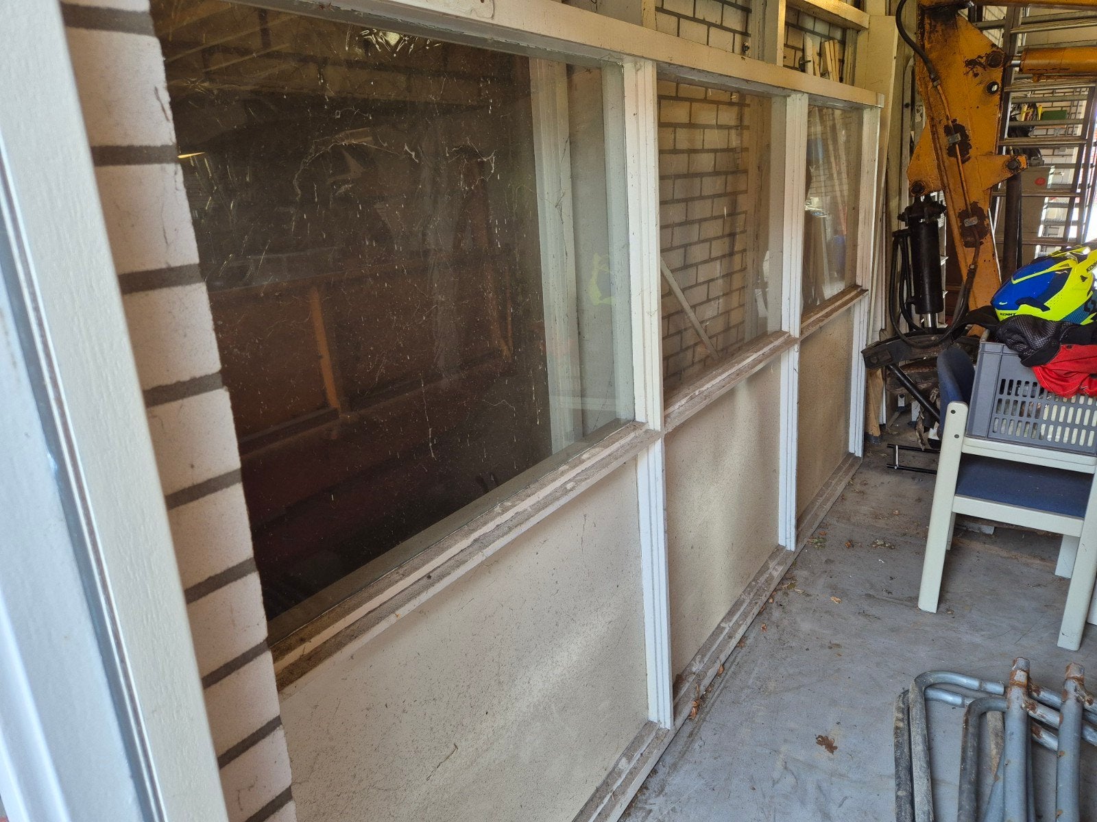 Houten kozijn, Tuin en Terras, Schuttingen, Ophalen