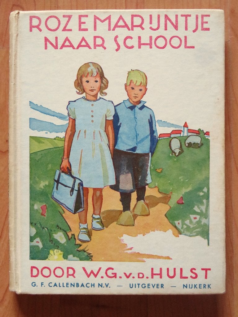 W.G. van de Hulst: Rozemarijntje naar school ( 6e druk ), Ophalen of Verzenden, Gelezen