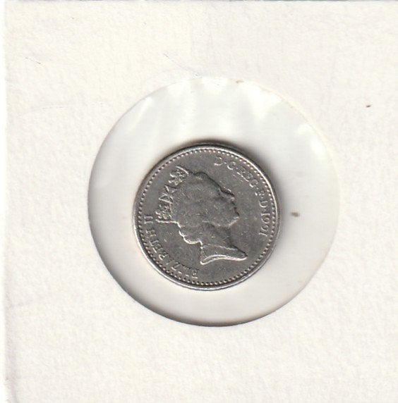 engeland munten 5 pence 1991, Ophalen of Verzenden, Gebruikt