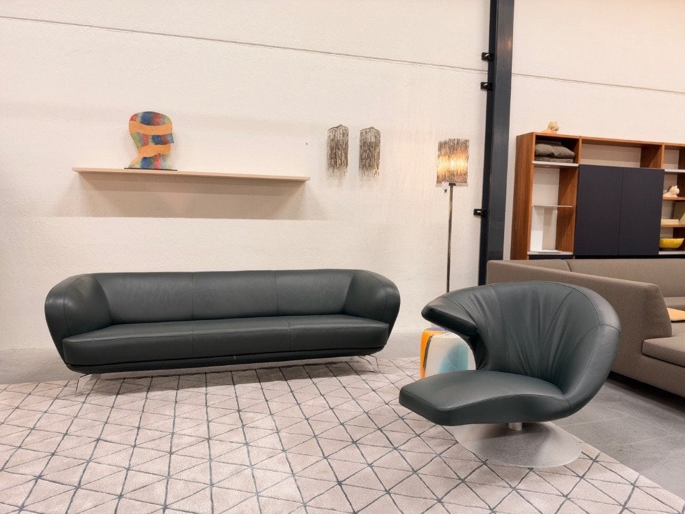 Nieuw leolux Flint Bank 3,5 zits Raffino Turtle Design 243, Leolux, Info@leolux.nl, Ophalen of Verzenden, Rechte bank