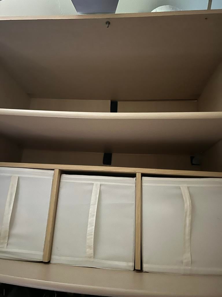 Ruime hang- en legkast - Ideaal, Ophalen, Gebruikt, 200 cm of meer, Met deur(en)