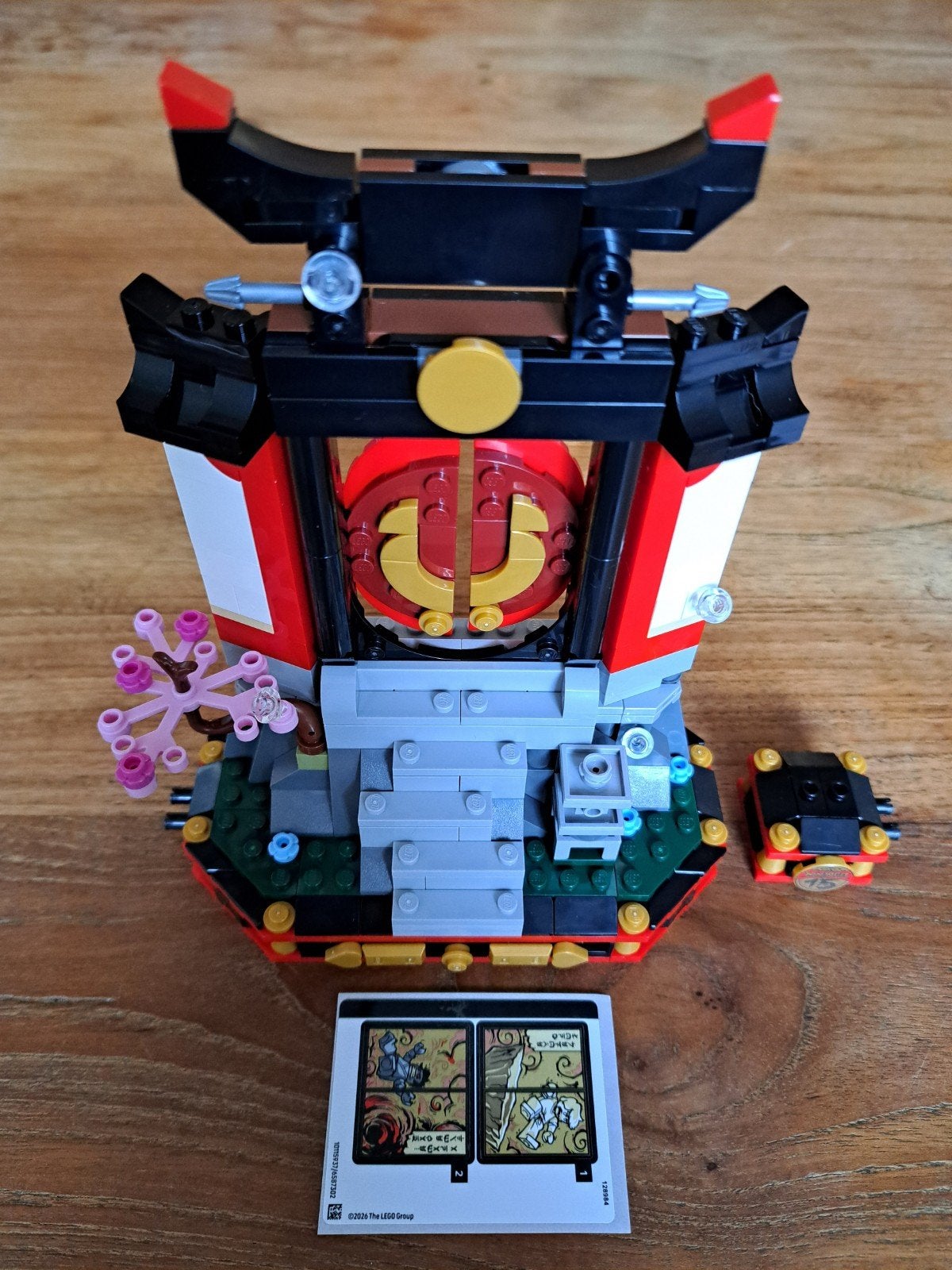 Lego Ninjago 71866 Ninja Display - exclusief minifiguren!, Lego, Ophalen of Verzenden, Zo goed als nieuw, Inclusief instructies