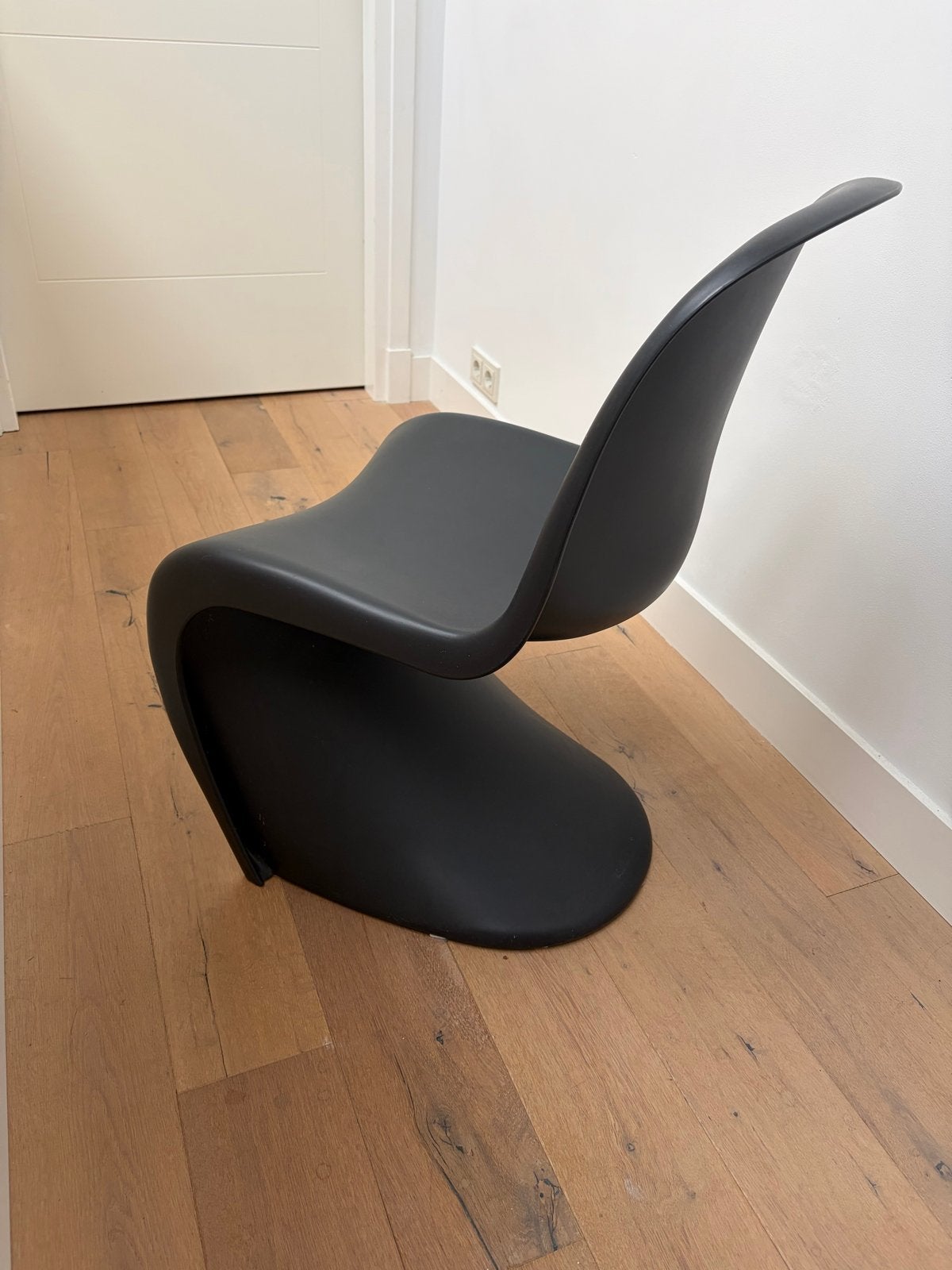 Verner Panton S Chair Zwart - Design Klassieker, Ophalen, Kunststof, Gebruikt, Zwart