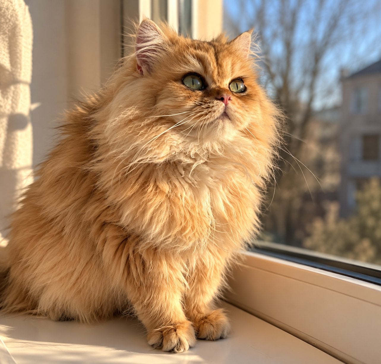 Britse golden langhaar dekkater - NIET TE KOOP €150, Kater, Gechipt, 0 tot 2 jaar