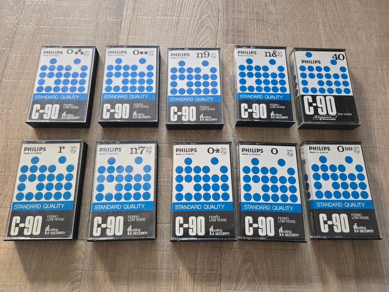 10x nieuwstaat Philips Cassette bandjes C90 €8,95, Ophalen of Verzenden, Zo goed als nieuw