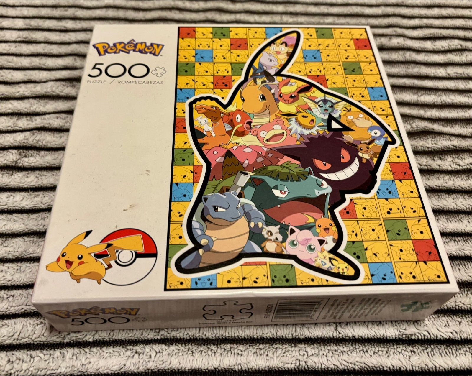 Pokémon 500 Stukjes Legpuzzel, Ophalen of Verzenden, 500 t/m 1500 stukjes, Gebruikt, Legpuzzel