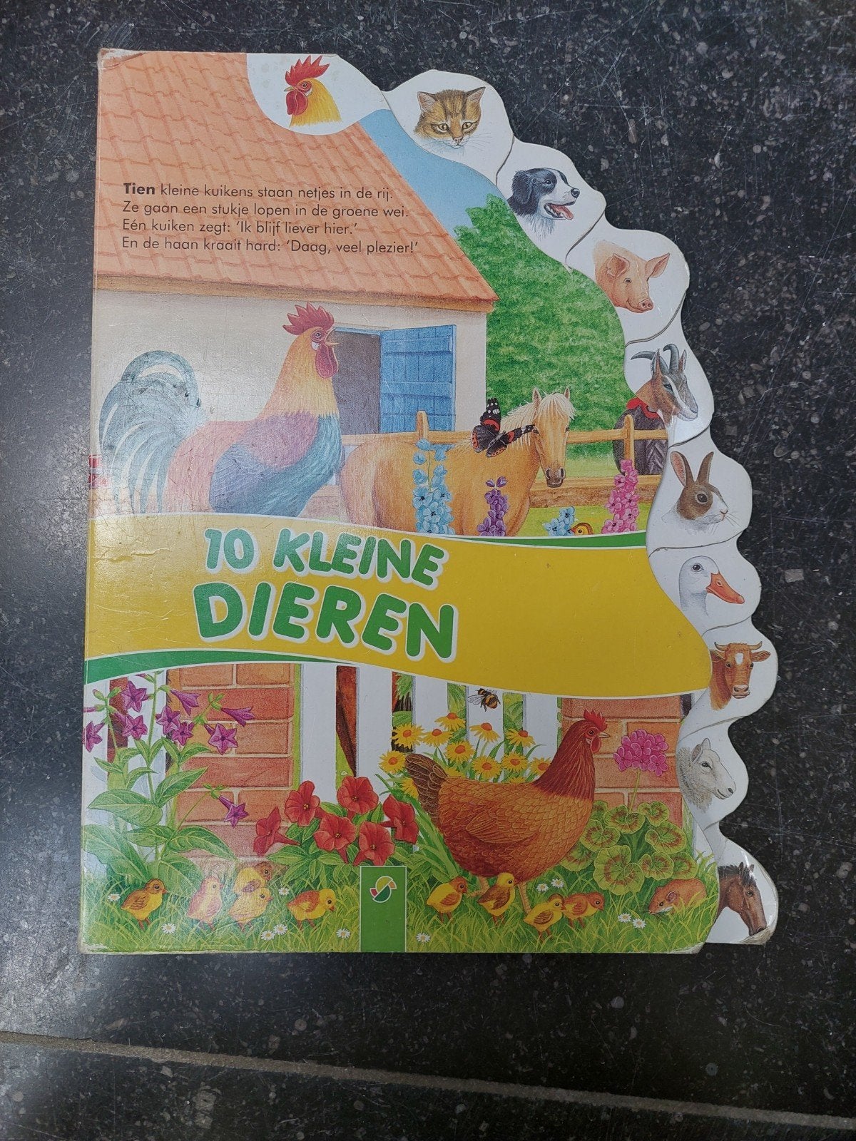 Boek: 10 kleine dieren, Boeken, Ophalen of Verzenden, Gelezen, 3 tot 4 jaar