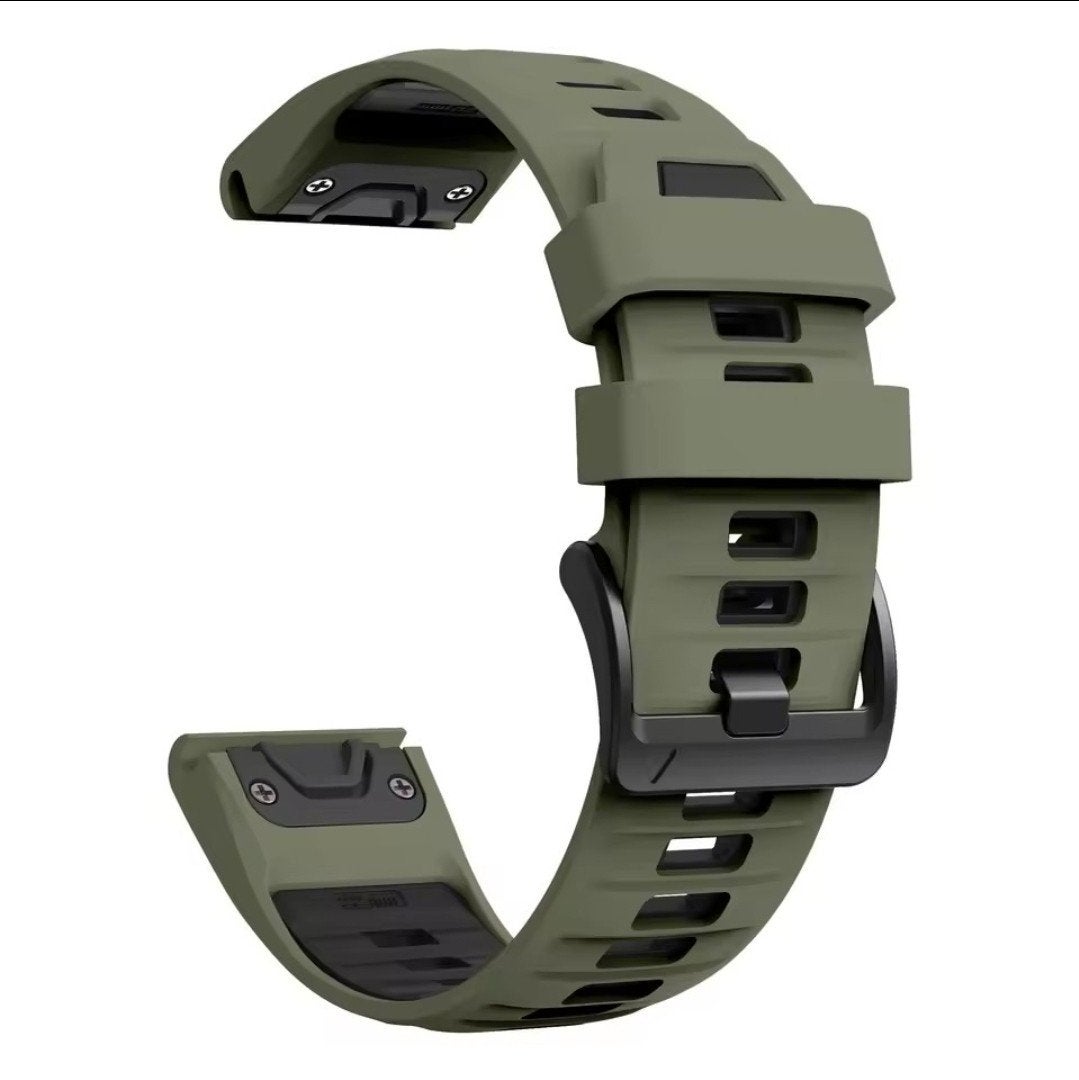 Horlogebandje Garmin 22mm QuickFit (nieuw), Garmin, Nieuw, Ophalen of Verzenden, Android
