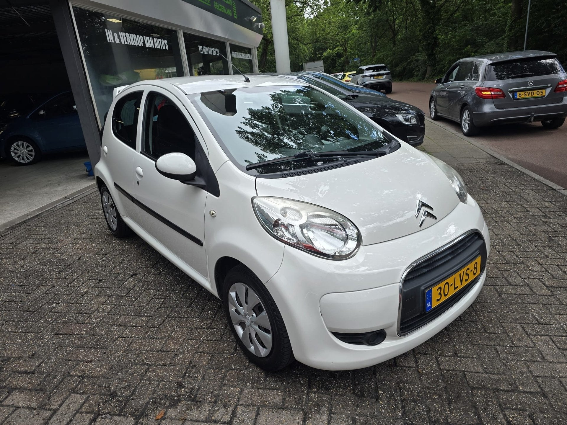 Citroen C1 1.0-12V Ambiance |3/6 OF 12MND GARANTIE | NIEUWE, Stof, Gebruikt, 4 stoelen, C1