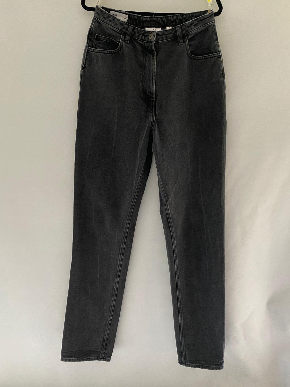 Collusion zwarte washed mom jeans – maat M / W30, Kleding | Dames, Ophalen of Verzenden, Zo goed als nieuw, Zwart, W30 - W32 (confectie 38/40)