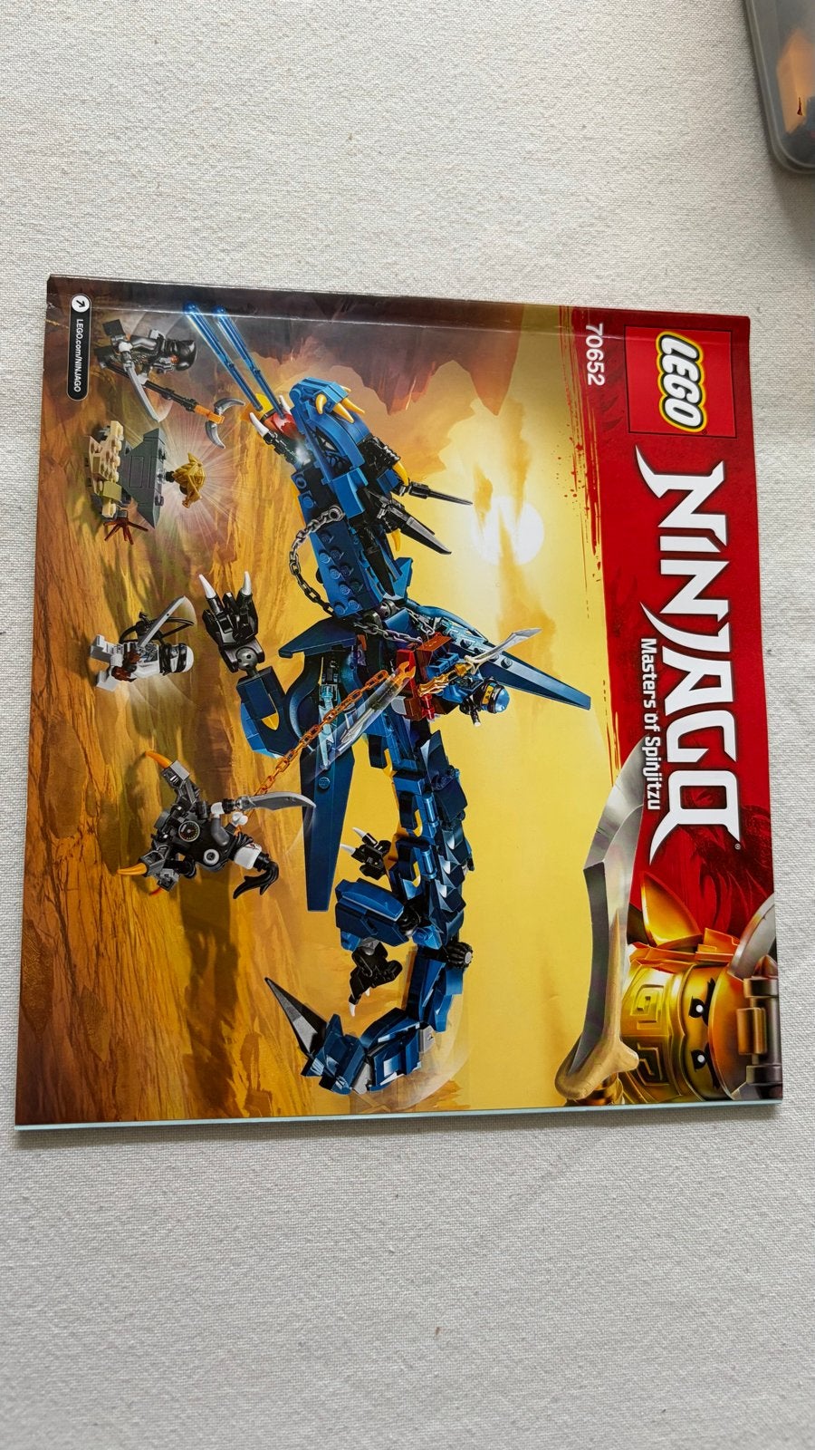 LEGO Ninjago 70652 Bliksemdraak Jay - Compleet met instructi, Kinderen en Baby's, Speelgoed | Duplo en Lego, Gebruikt, Lego, Ophalen of Verzenden