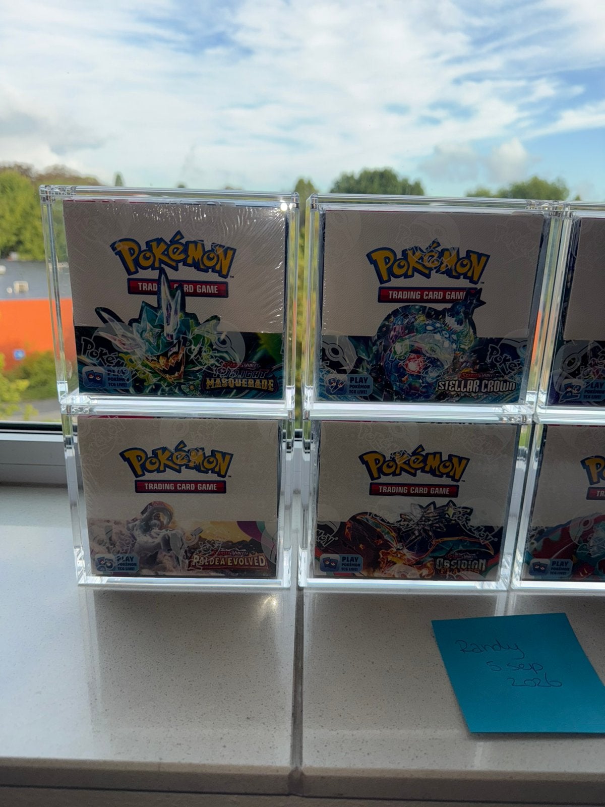 Pokemon collectie verzameling te koop, Ophalen of Verzenden, Zo goed als nieuw, Boosterbox