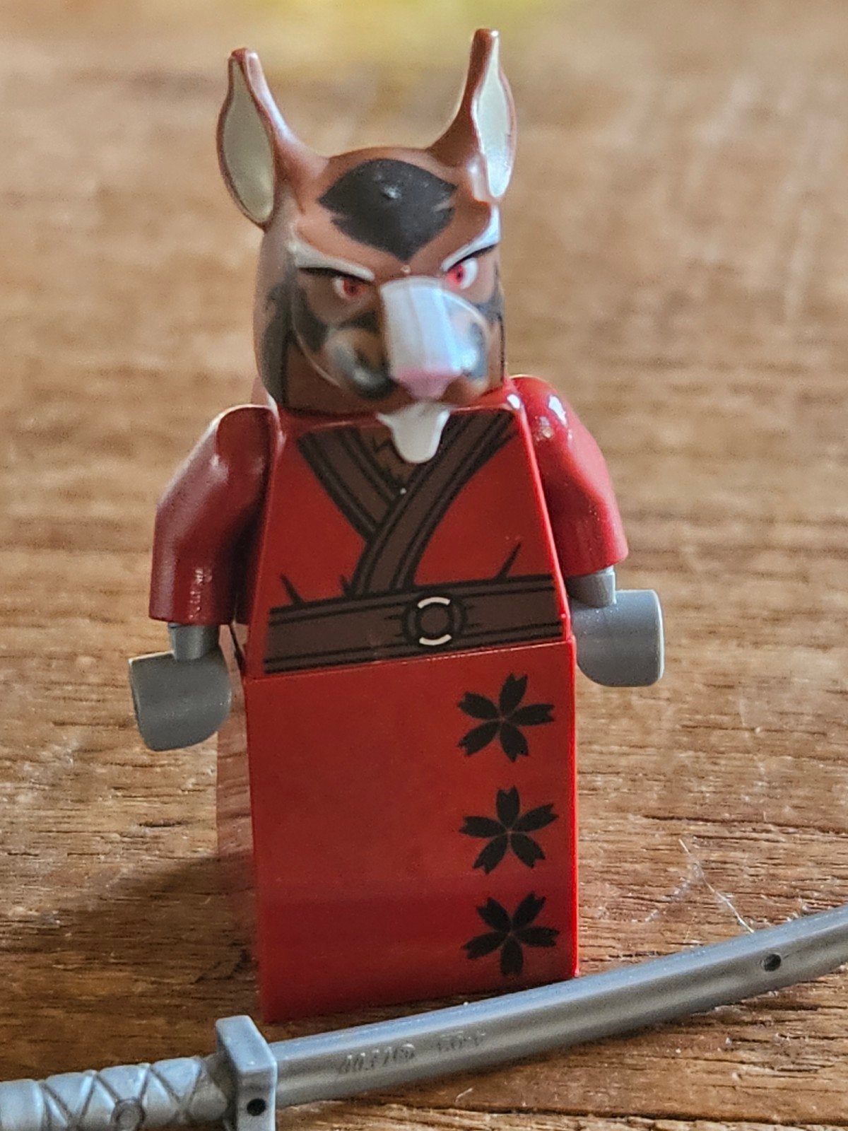 LEGO Splinter minifiguur (tnt007), Verzenden