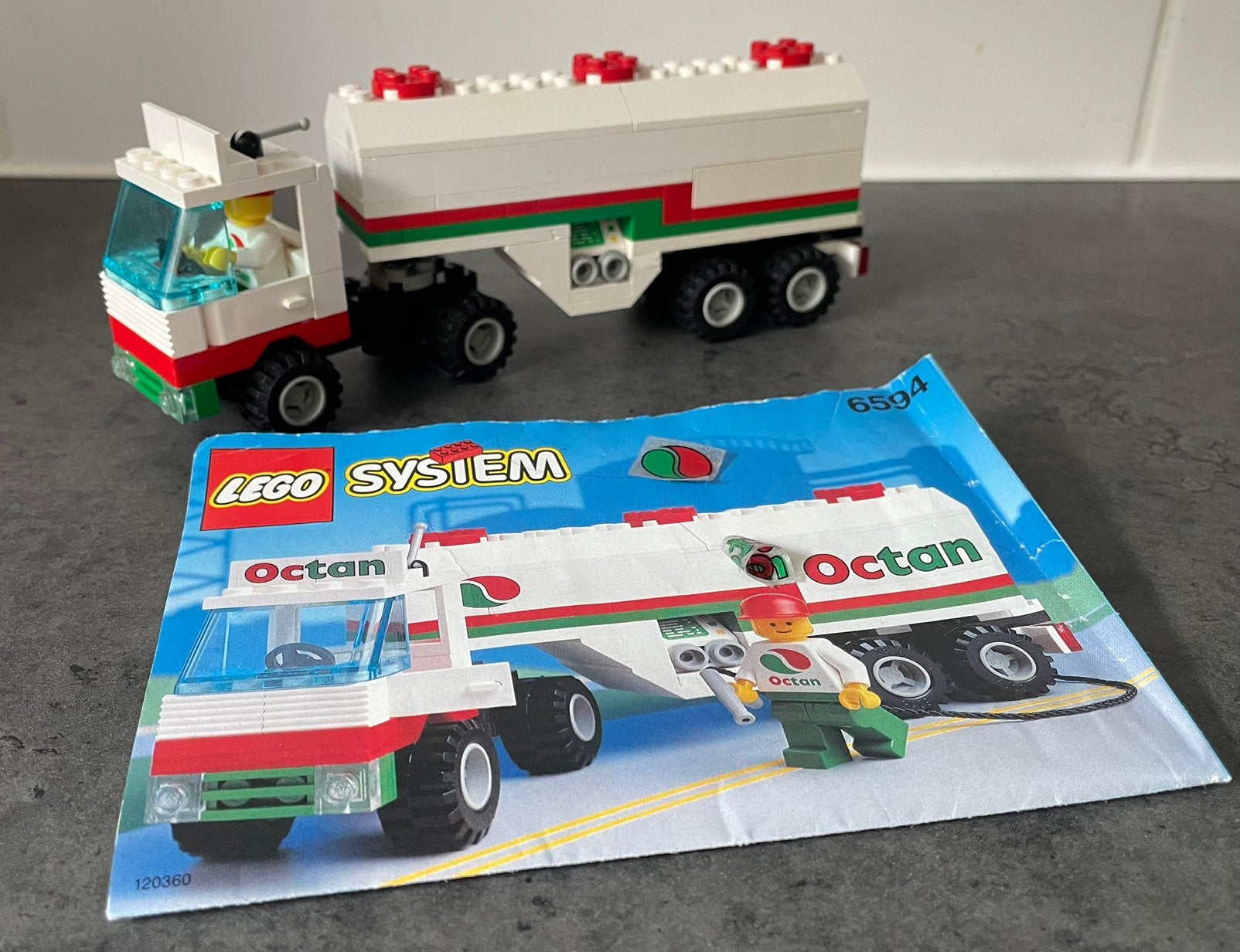 Lego 6594 Octan tankwagen, Ophalen of Verzenden, Zo goed als nieuw