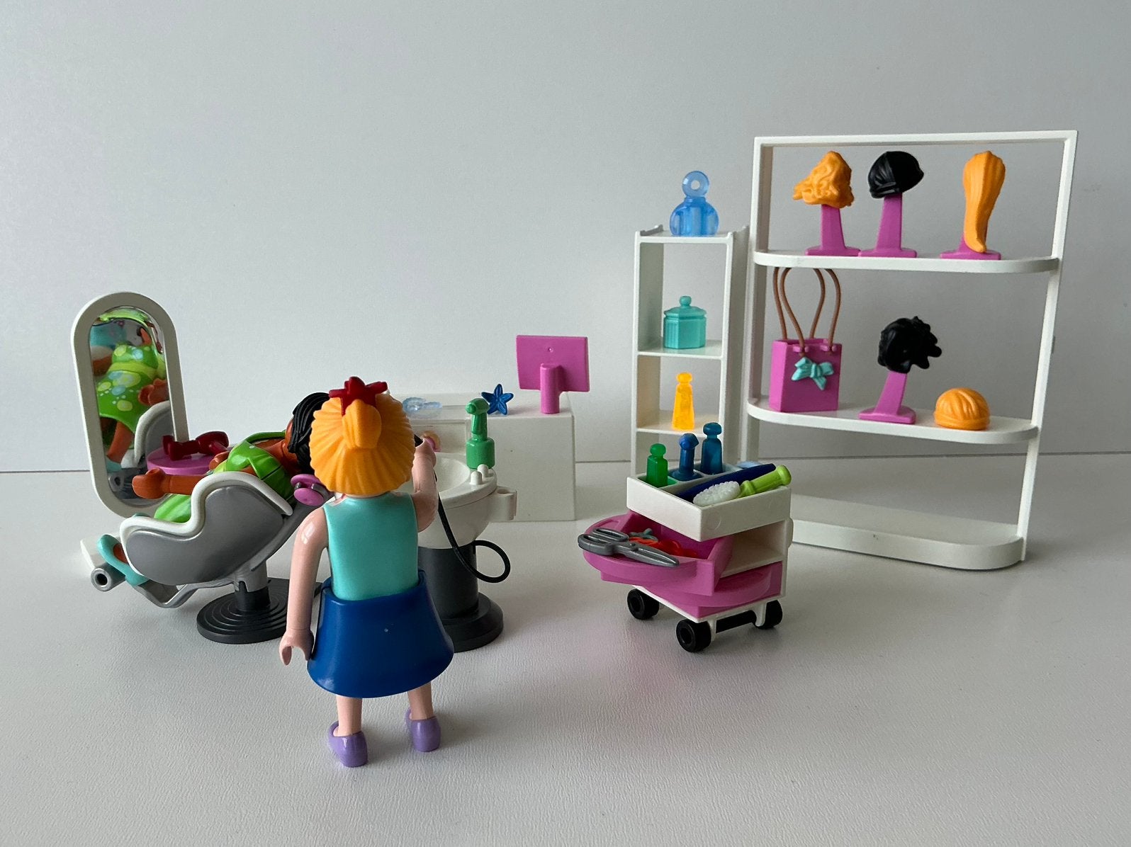Playmobil 5487 kapsalon, Ophalen of Verzenden, Gebruikt, Complete set