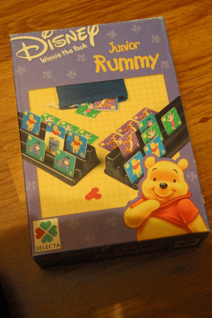 junior rummy winny the pooh, Ophalen of Verzenden, Gebruikt, Jongen of Meisje