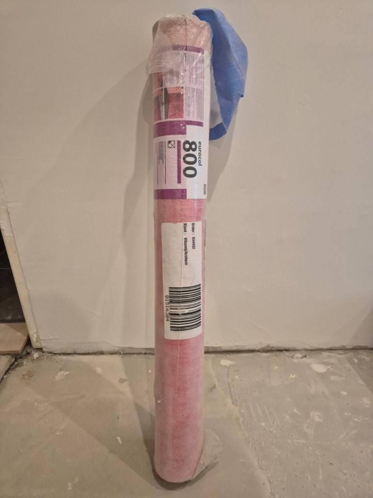 Ondervloer laminaat over van verbouwing, Minder dan 10 cm, Kunststof, Overige typen, Nieuw