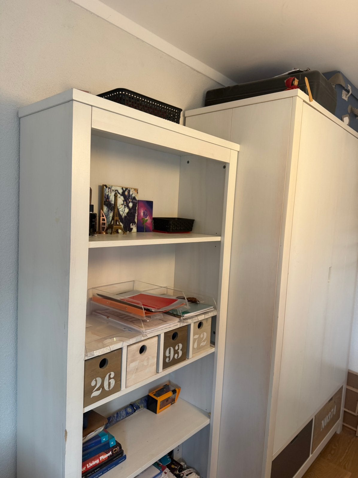 Stoere Bopita Basic Wood slaapkamer COMPLEET, Ophalen of Verzenden, Eenpersoons, Hout, 90 cm