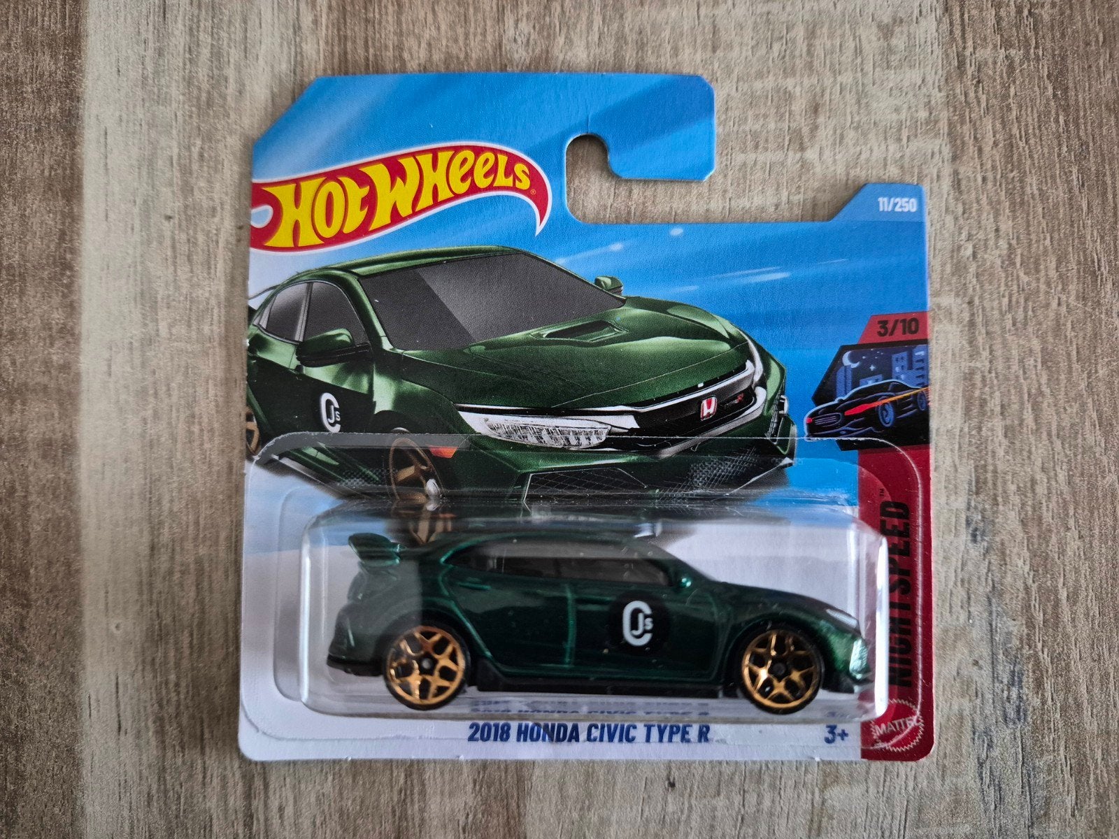 Honda Civic Type R 1:64 (Hotwheels), Ophalen of Verzenden, Nieuw, Auto
