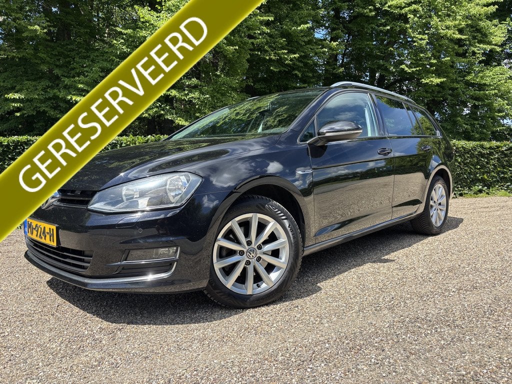 Volkswagen Golf Variant 1.6 TDI Highline / Lounge uitv / Nav, Auto's, Volkswagen, Voorwielaandrijving, Gebruikt, 4 cilinders, 140 €/maand