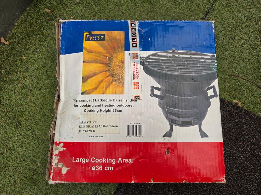 Cast iron barbecue nieuw, Ophalen of Verzenden