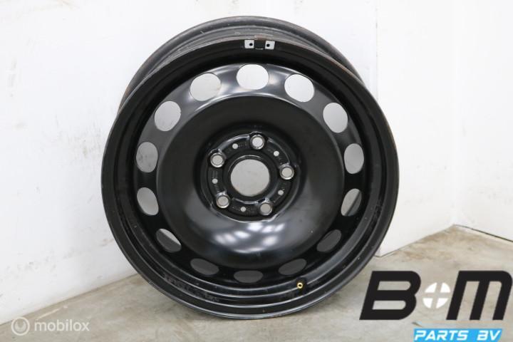 1 losse 16 inch stalen velg VW Golf 7 5Q0601027BQ, Auto-onderdelen, Banden en Velgen, Gebruikt, Velg(en)
