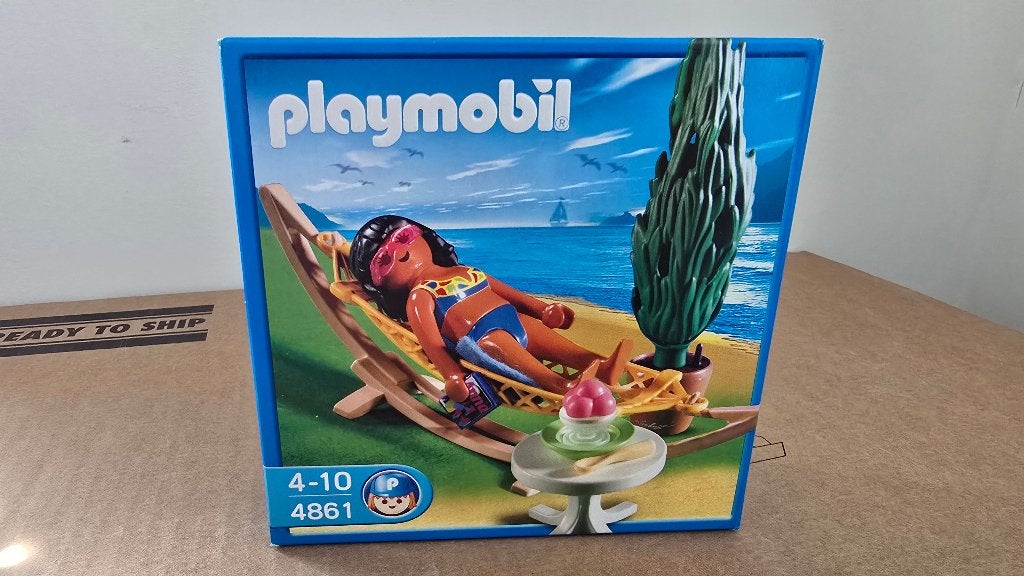 Playmobil 4861 Toerist in hangmet nieuw in doos, Kinderen en Baby's, Speelgoed | Playmobil, Complete set, Nieuw, Ophalen of Verzenden