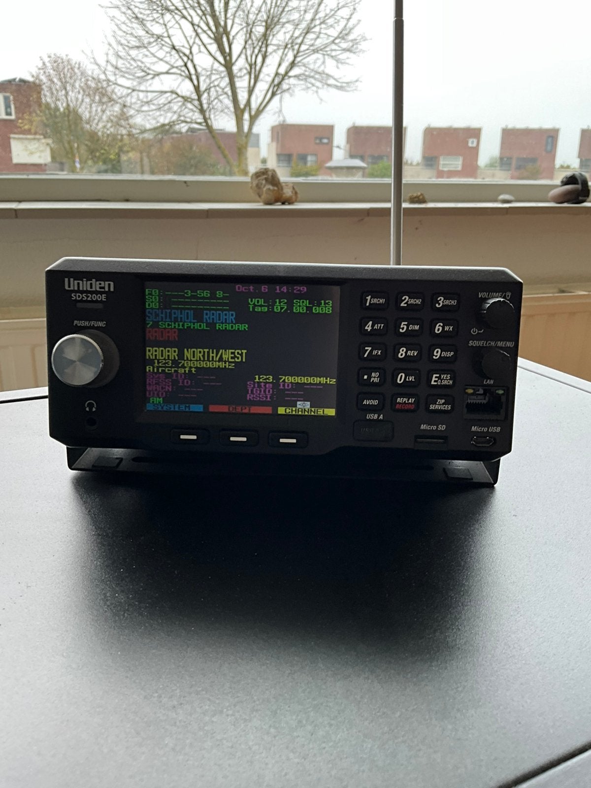 Uniden SDS200E scanner, Ophalen of Verzenden, Zo goed als nieuw