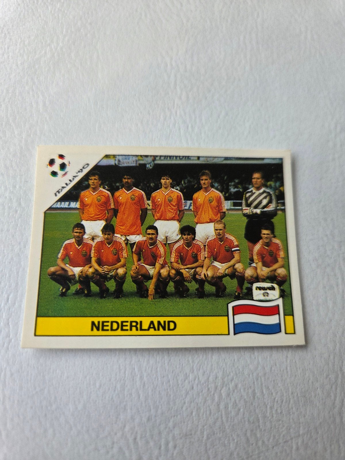 Panini WK 90, Ophalen of Verzenden, Zo goed als nieuw, Sticker
