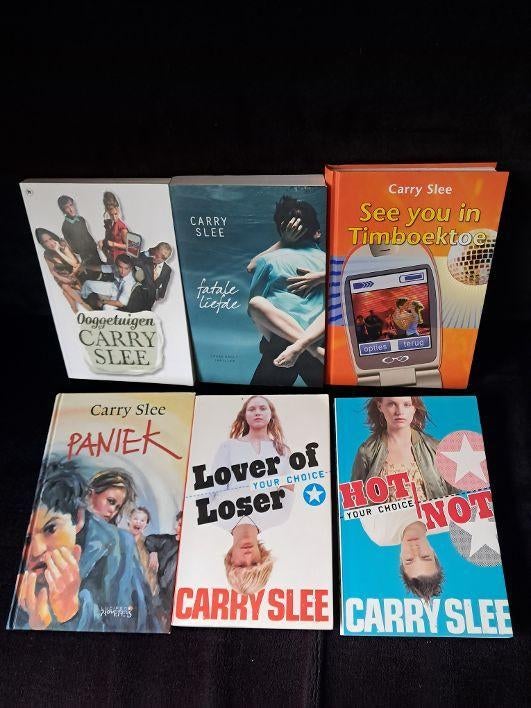 carry slee: lover of loser,fatale liefde,see you in timboekt, Boeken, Kinderboeken | Jeugd | 10 tot 12 jaar, Ophalen of Verzenden