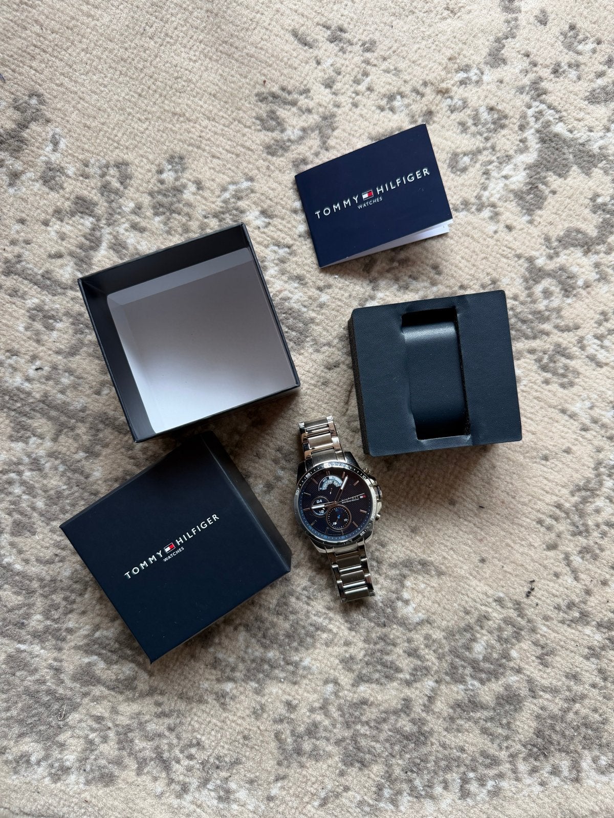 Tommy Hilfiger 1791348 Herenhorloge - Nieuw, Overige merken, Staal, Polshorloge, Ophalen of Verzenden