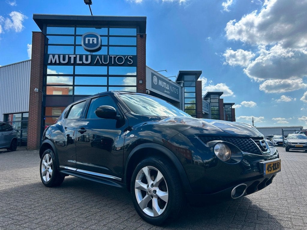 Nissan Juke 1.6 Acenta Eco Airco Camera PDC NAP APK, Auto's, Nissan, Bedrijf, Te koop, Juke, ABS, Achteruitrijcamera, Airbags