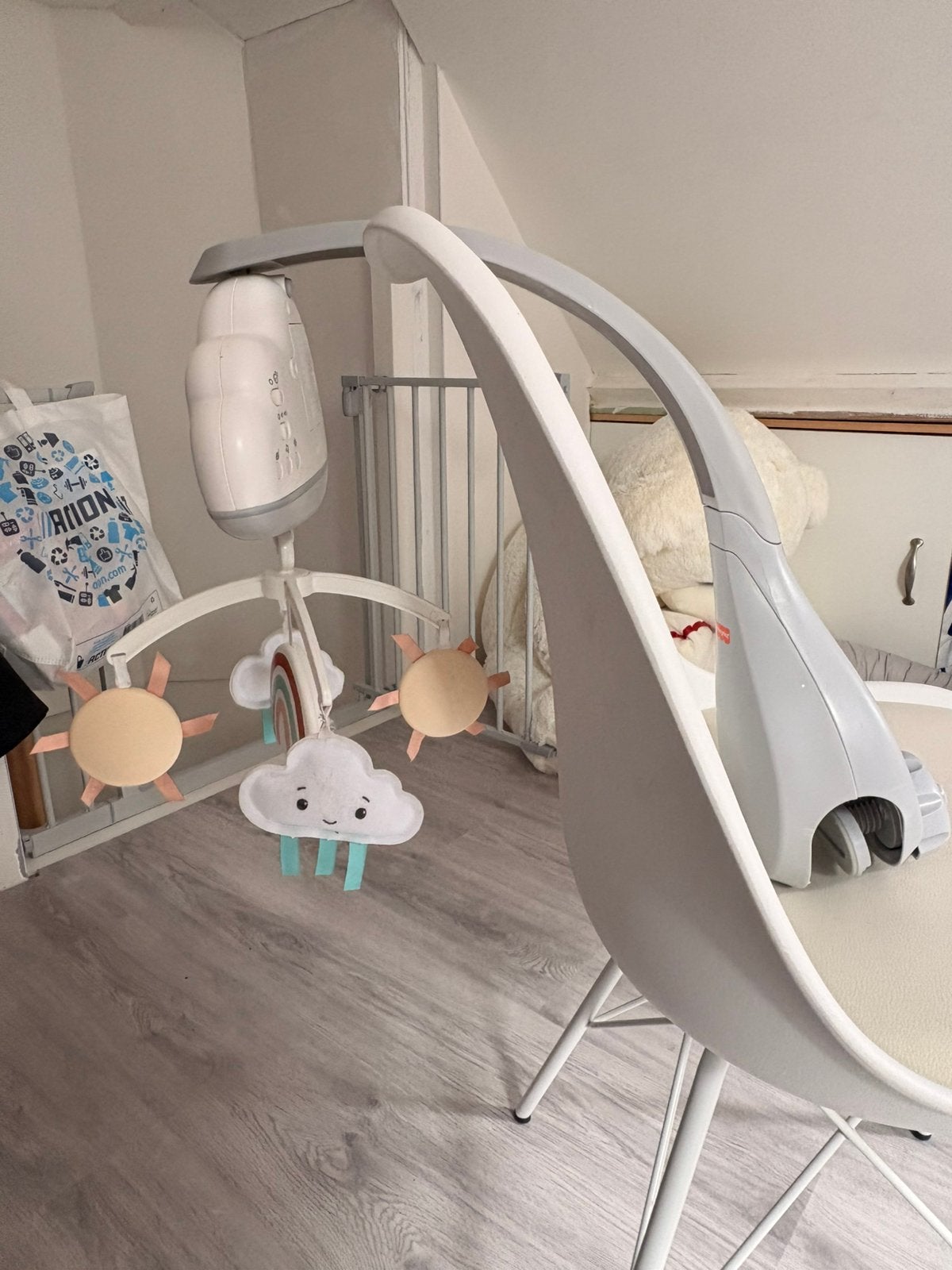 Muziekmobiel Fisher Price, Ophalen, Zo goed als nieuw