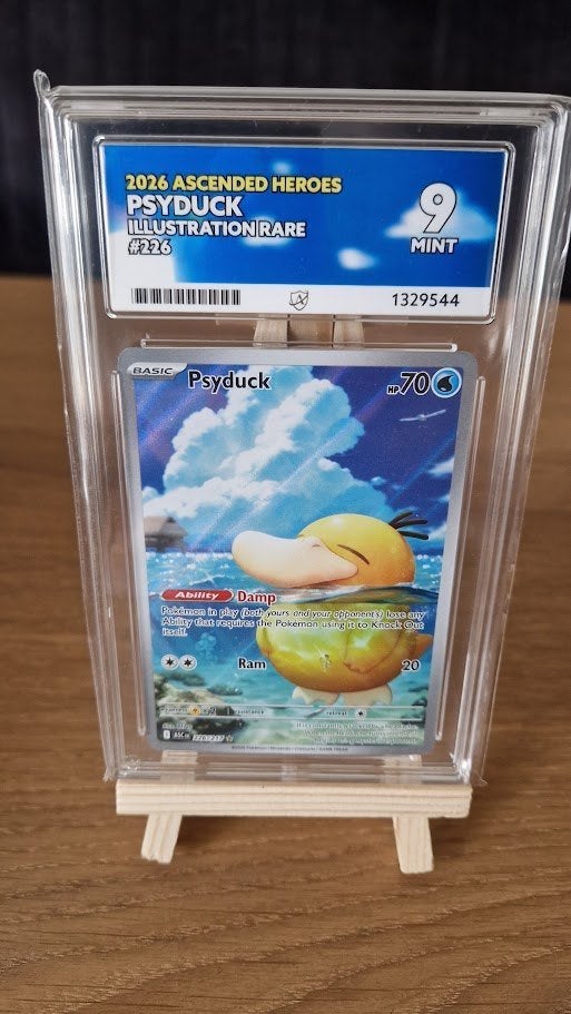 Psyduck 226/217 Ascended Heroes ACE 9, Ophalen of Verzenden, Nieuw, Losse kaart, Foil