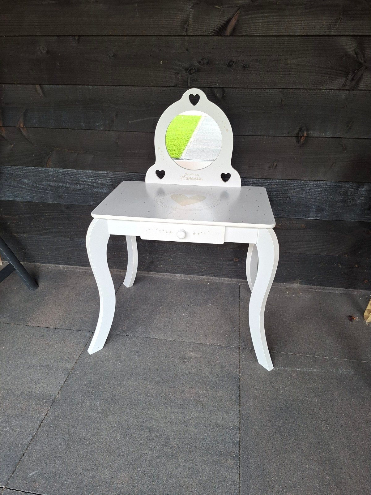 Prinsessen kaptafel met spiegel - Zo goed als nieuw, Ophalen, Minder dan 50 cm, Zo goed als nieuw, Prinsessen, Romantisch