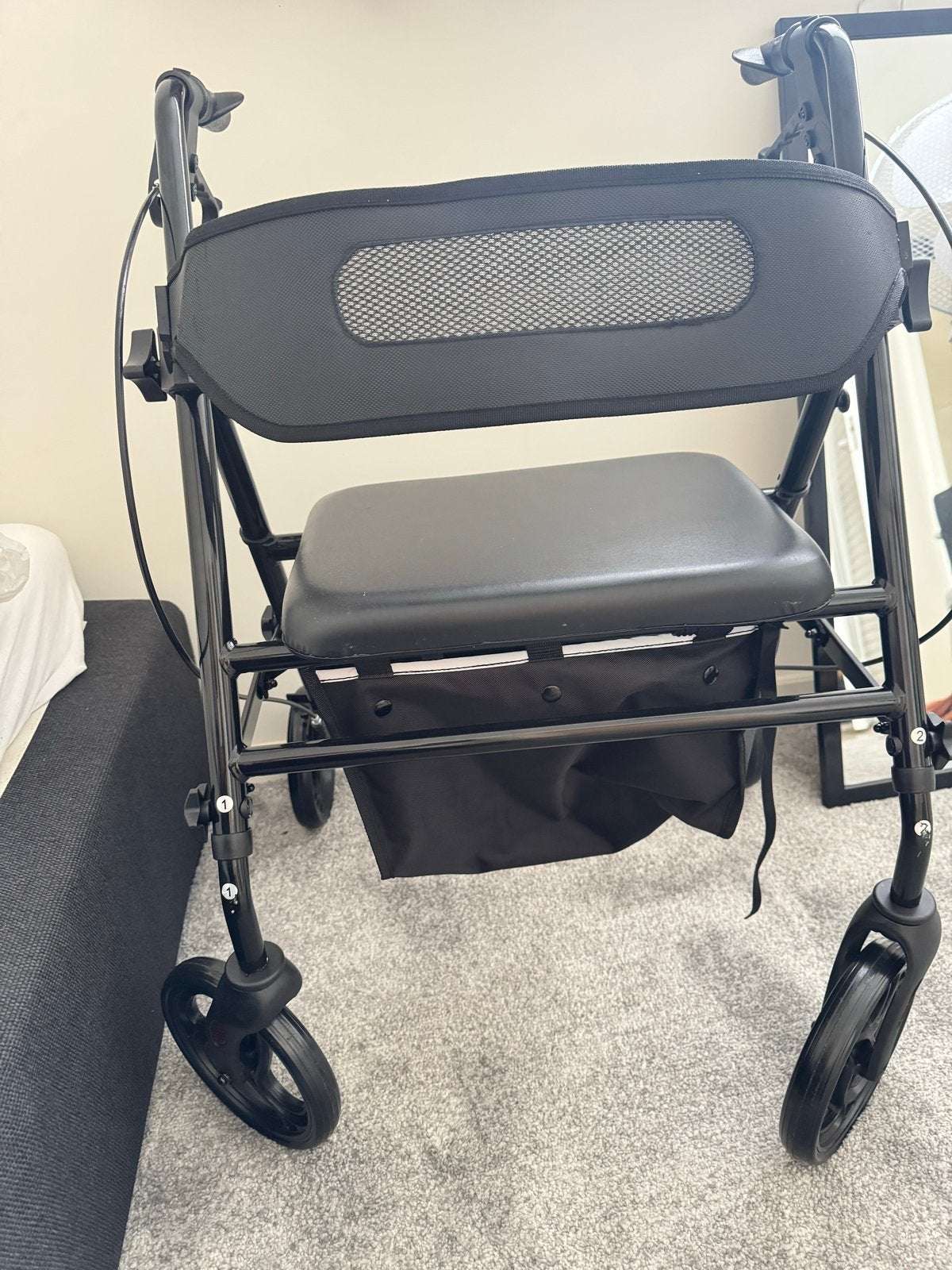 Moojys Brian lichtgewicht rollator, Ophalen, Lichtgewicht, Nieuw
