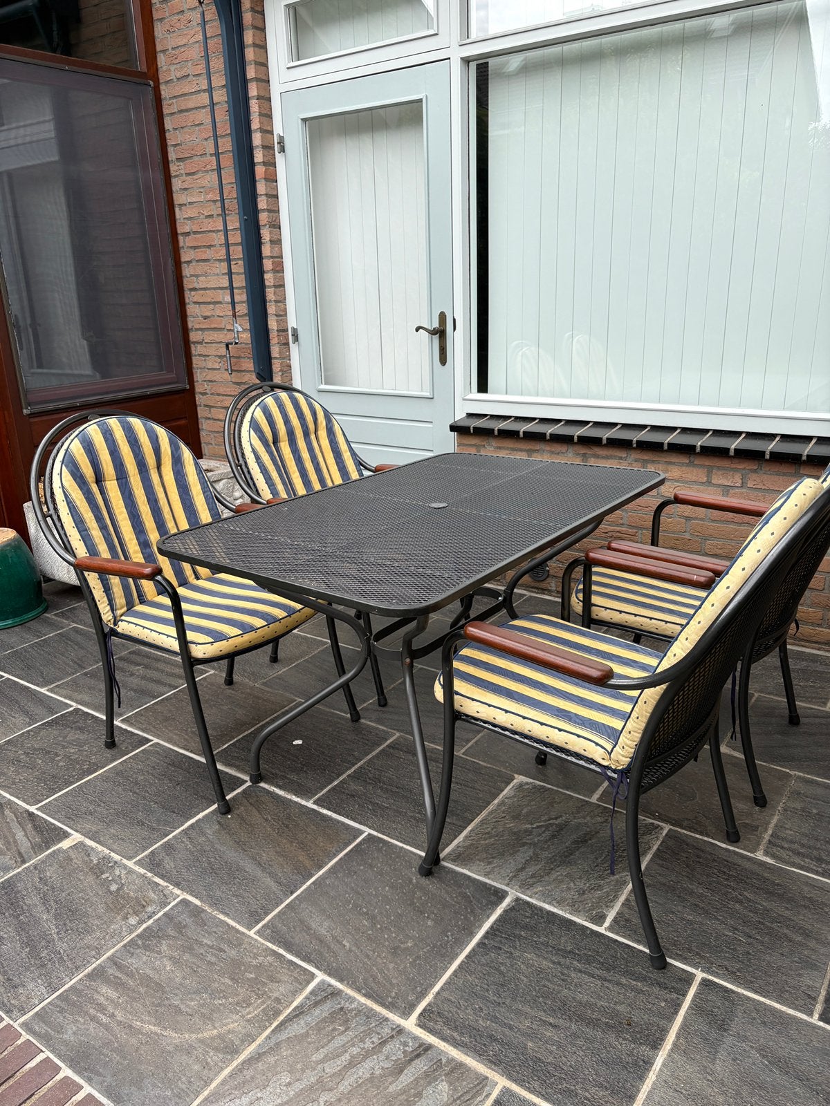 Royal garden tuinset, Tuin en Terras, Ophalen, Gebruikt, Tuinset, Eettafel
