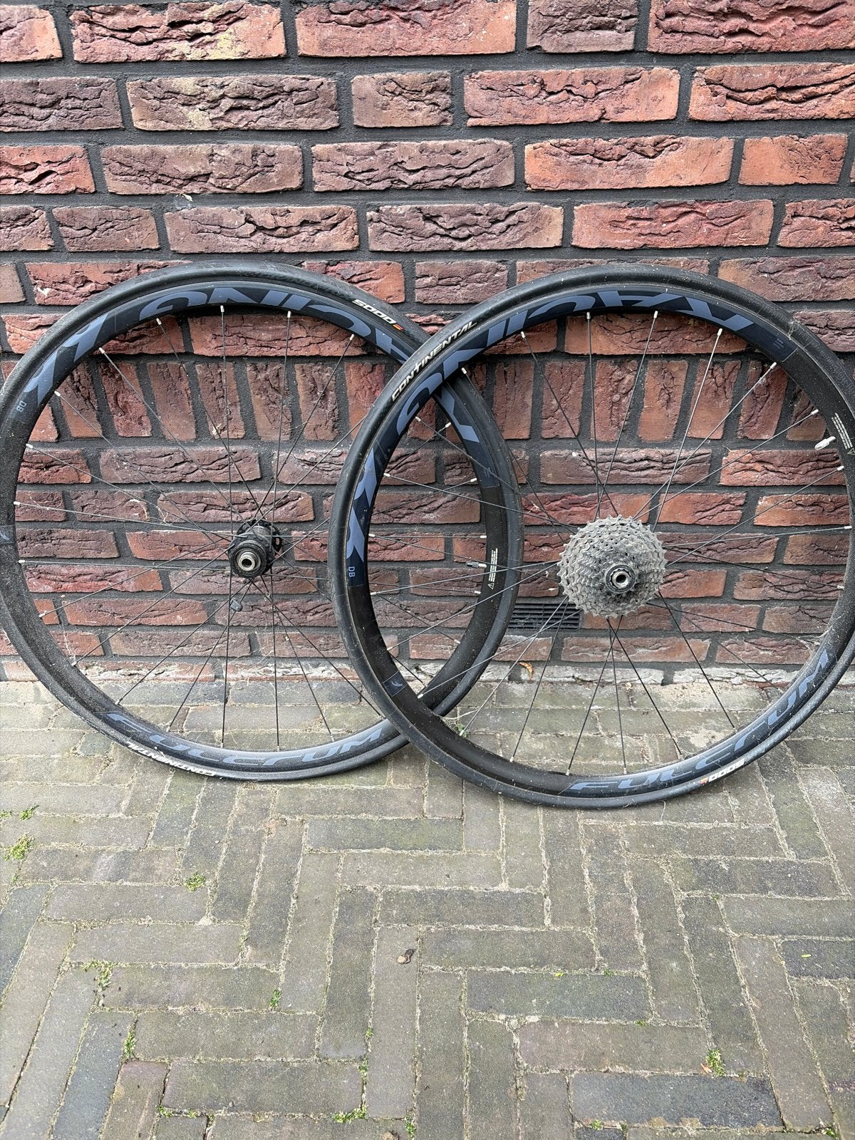 Fulcrum Racefiets Wielen Voor en Achter, Fietsen en Brommers, Fietsonderdelen, Gebruikt, Overige materialen, Racefiets, Ophalen
