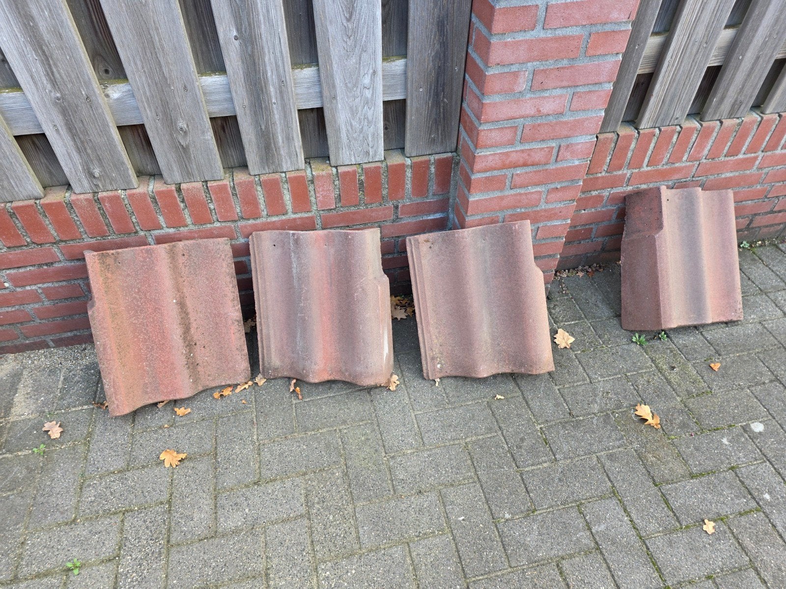 RBB Sneldek Gevelpannen Herfstkleur, Ophalen, Steen of Klei, Minder dan 5 m², Dakpannen