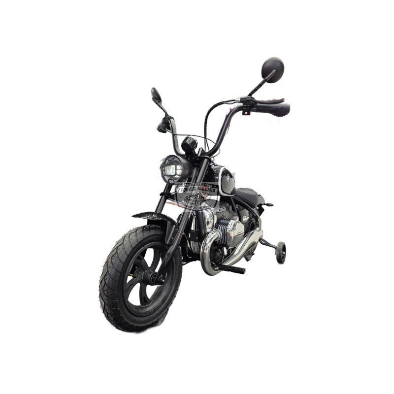 Elektrische Kindermotor BMW R18 24 volt zwart brushless 200w, Power wheels elektrische kindermotor, Nieuw, Info@power-wheels.nl
