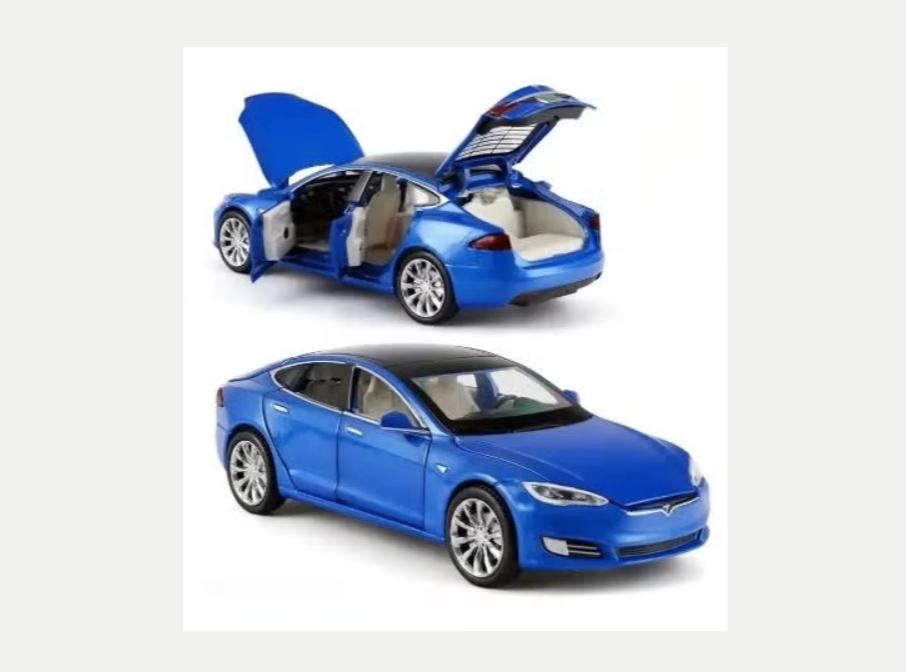 DieCast model van metaal Tesla Model S (1:32), Ophalen of Verzenden, Nieuw, Auto, Overige merken
