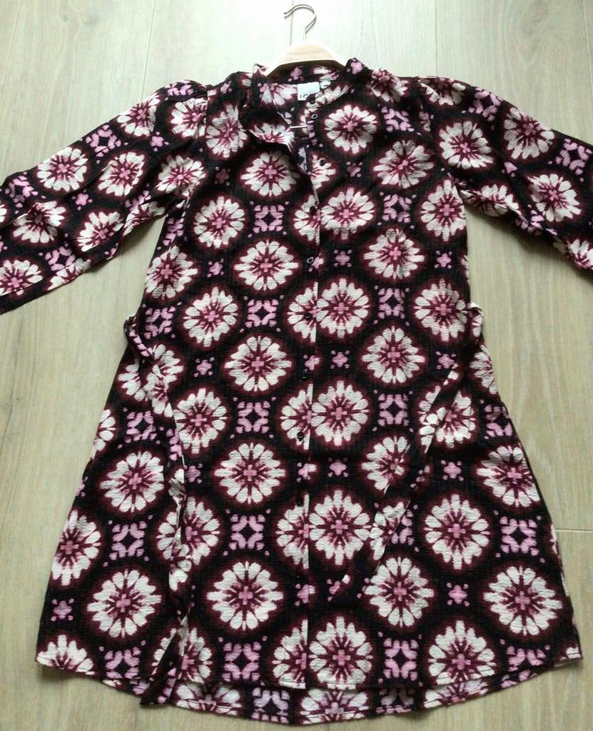 Tuniek Ichi nieuw in prachtige kleur & print € 5,-, Kleding | Dames, Jurken, Maat 38/40 (M), Ophalen of Verzenden, Zo goed als nieuw