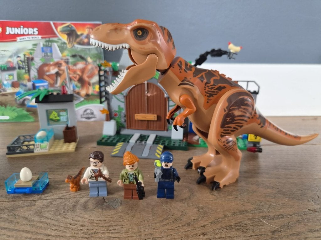 Lego Juniors Jurassic World T-Rex Breakout, Ophalen, Gebruikt, Jurassic World, Lego
