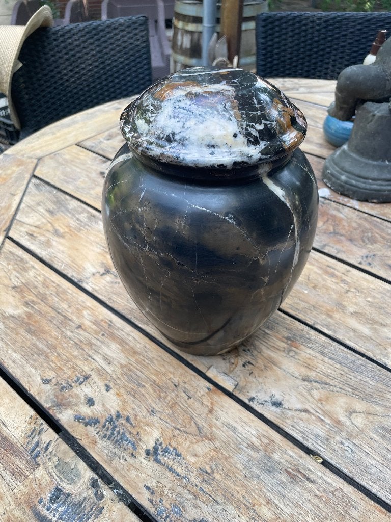 Natuurstenen Urn, Ophalen, Meerkleurig, Overige stijlen, Nieuw